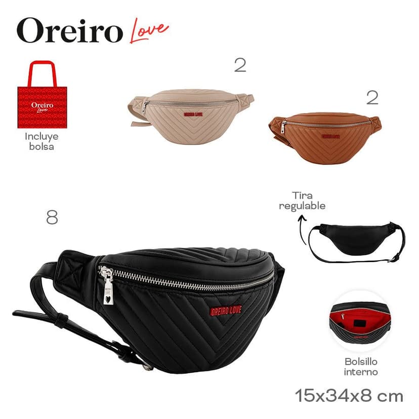 Riñonera Oreiro Love