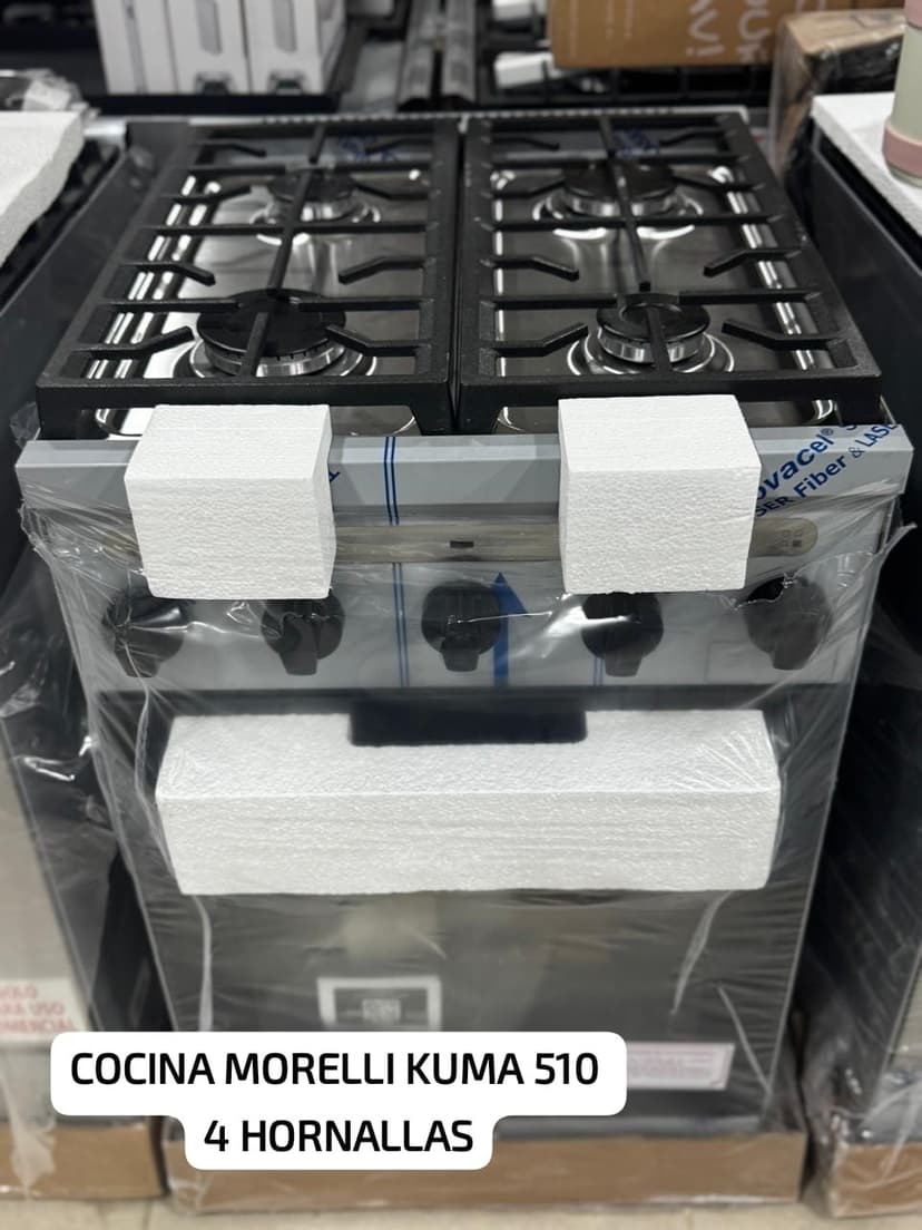 Cocina Morelli Kuma 510 4 Hornallas