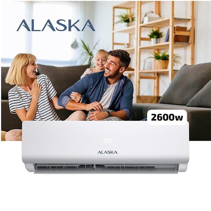Aire Acondicionado Split Alaska 2600w