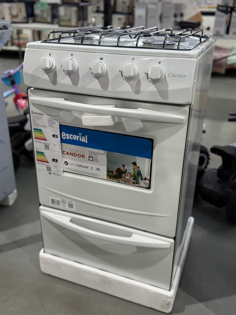 Cocina Escorial Candor Blanca Multigas