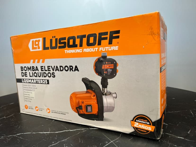 Bomba Elevadora Lqsmarter25 25m 0.5hp Lusqtoff