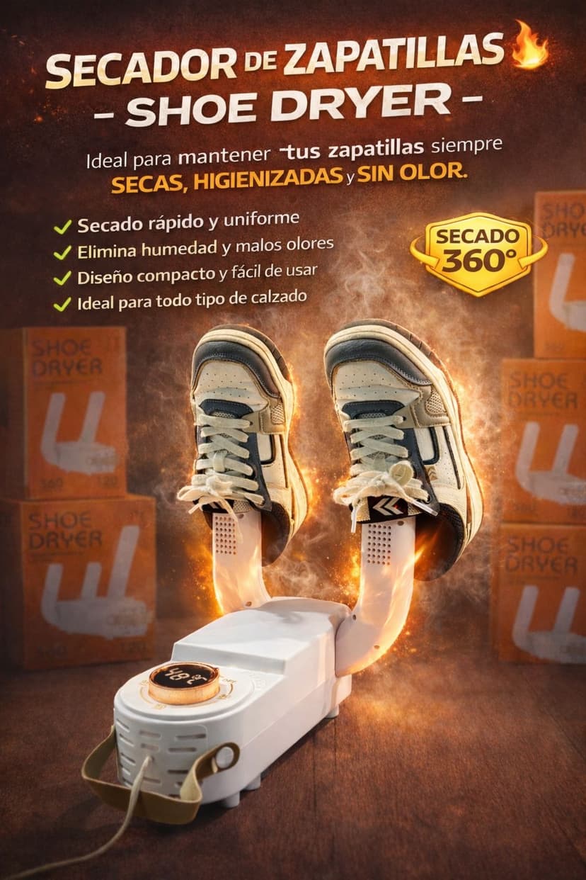 Secador de Zapatillas Eléctrico