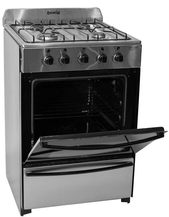 Cocina Escorial Master Classic Acero Inoxidable Gas Licuado