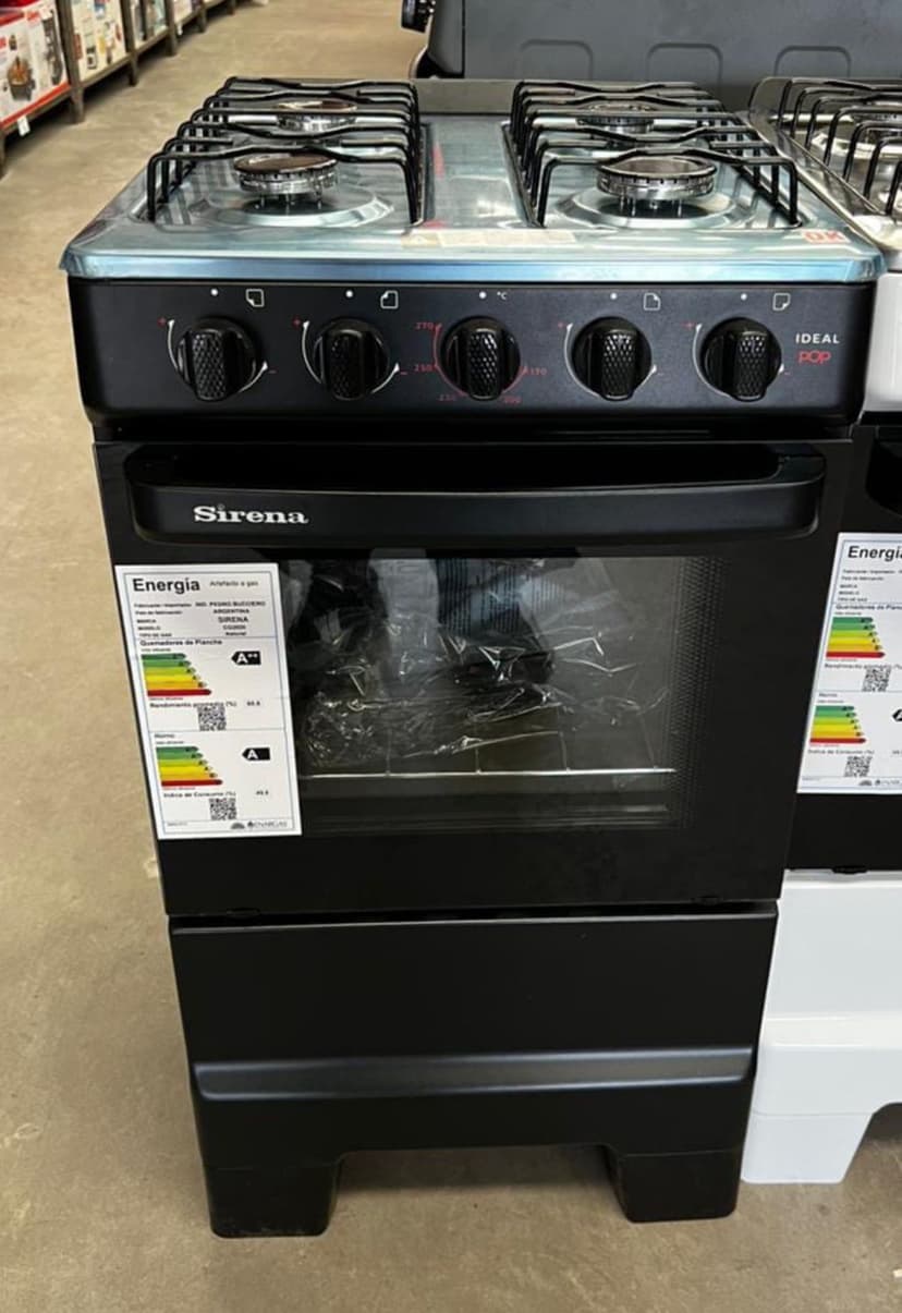 Cocina Multigás Sirena Negro