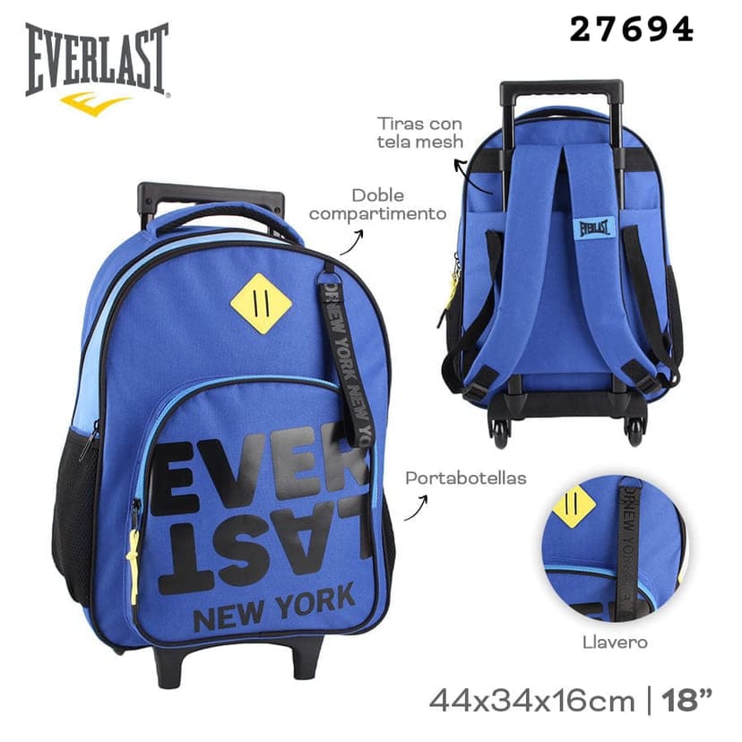 Mochila con Carro Everlast 27694 18