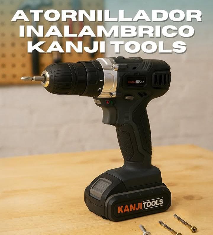 Atornilladora Eléctrica Inalámbrica Kanji Tools